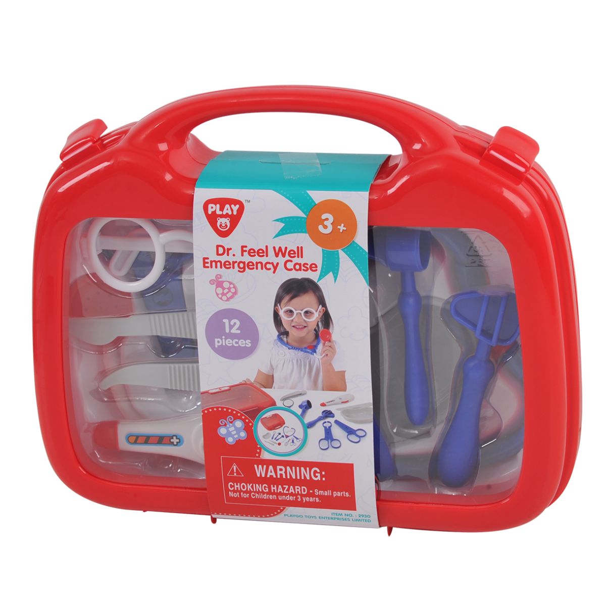 Dr Feel Well Emergency Case With 12 Pieces | Toys | Casey's Toys