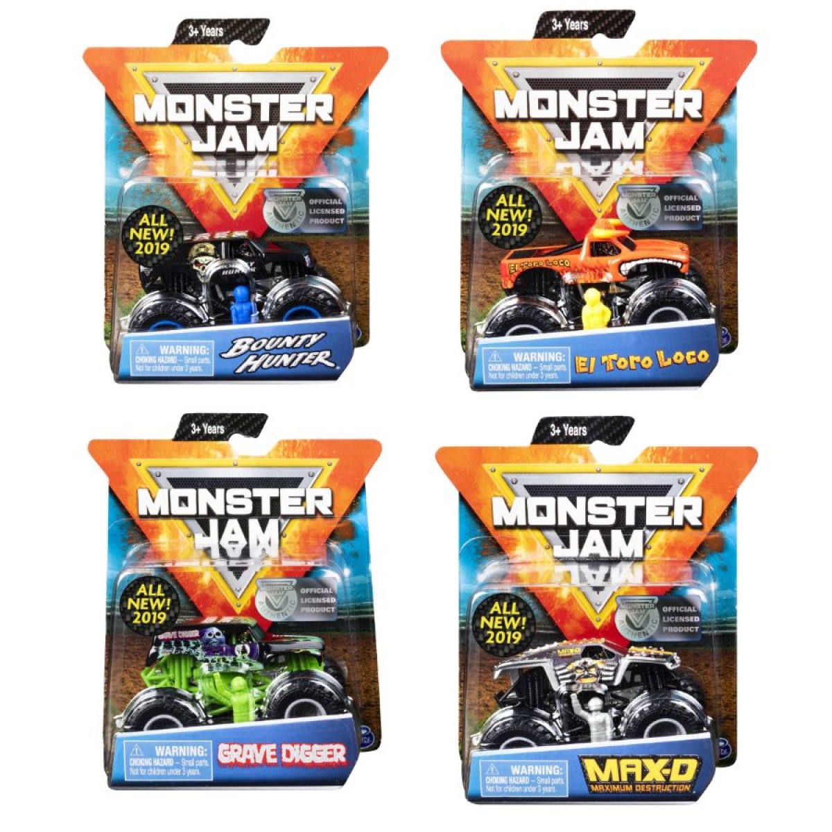 Monster Jam Vehicle 1:64 Assorted | Toys | Casey's Toys