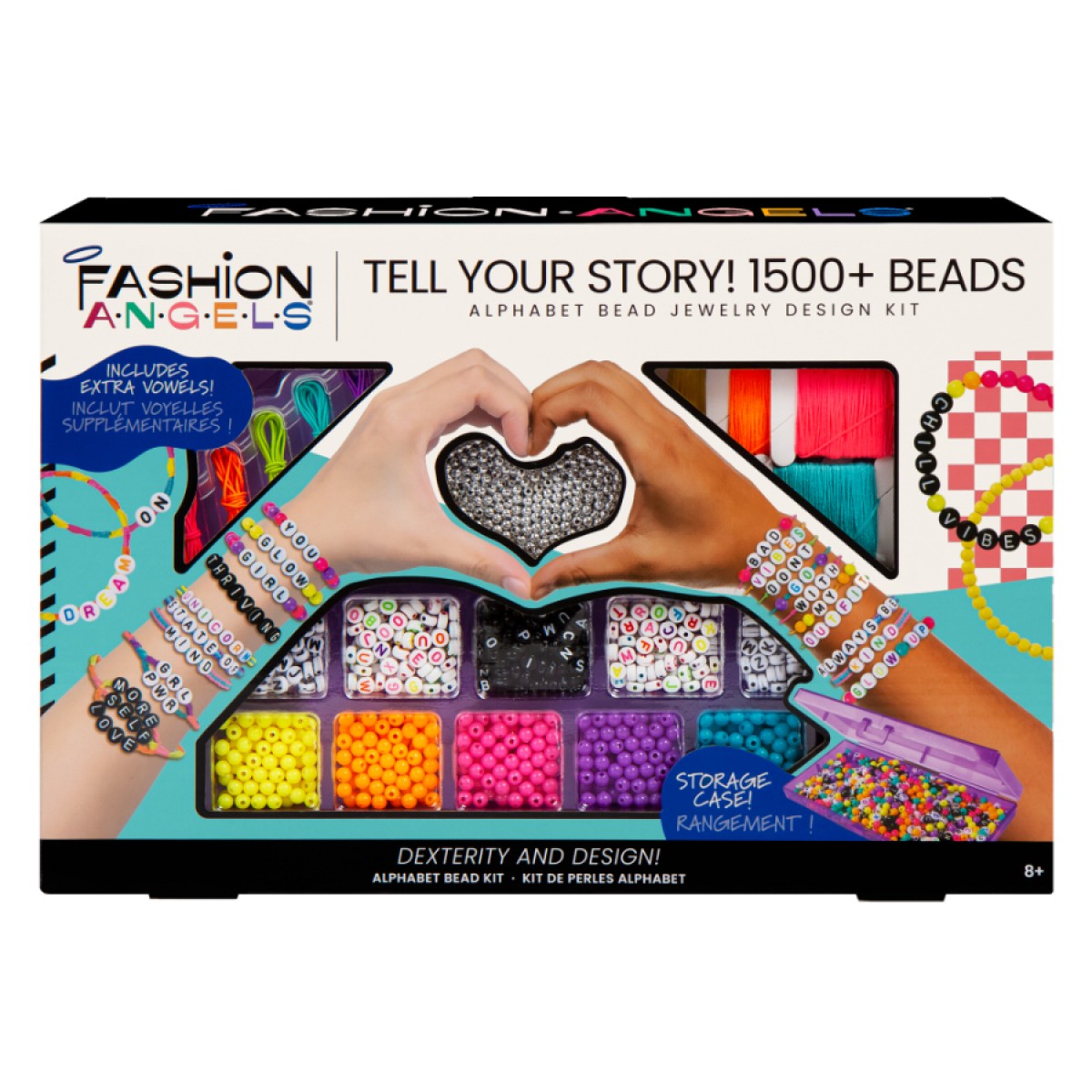 Fashion Angels Tell Your Story Alphabet Beads Jewelry Design Kit, 1 ct -  Fred Meyer