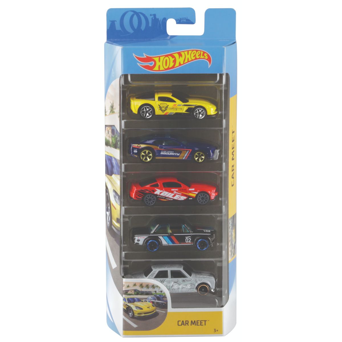 Hot wheels sales car meet pack