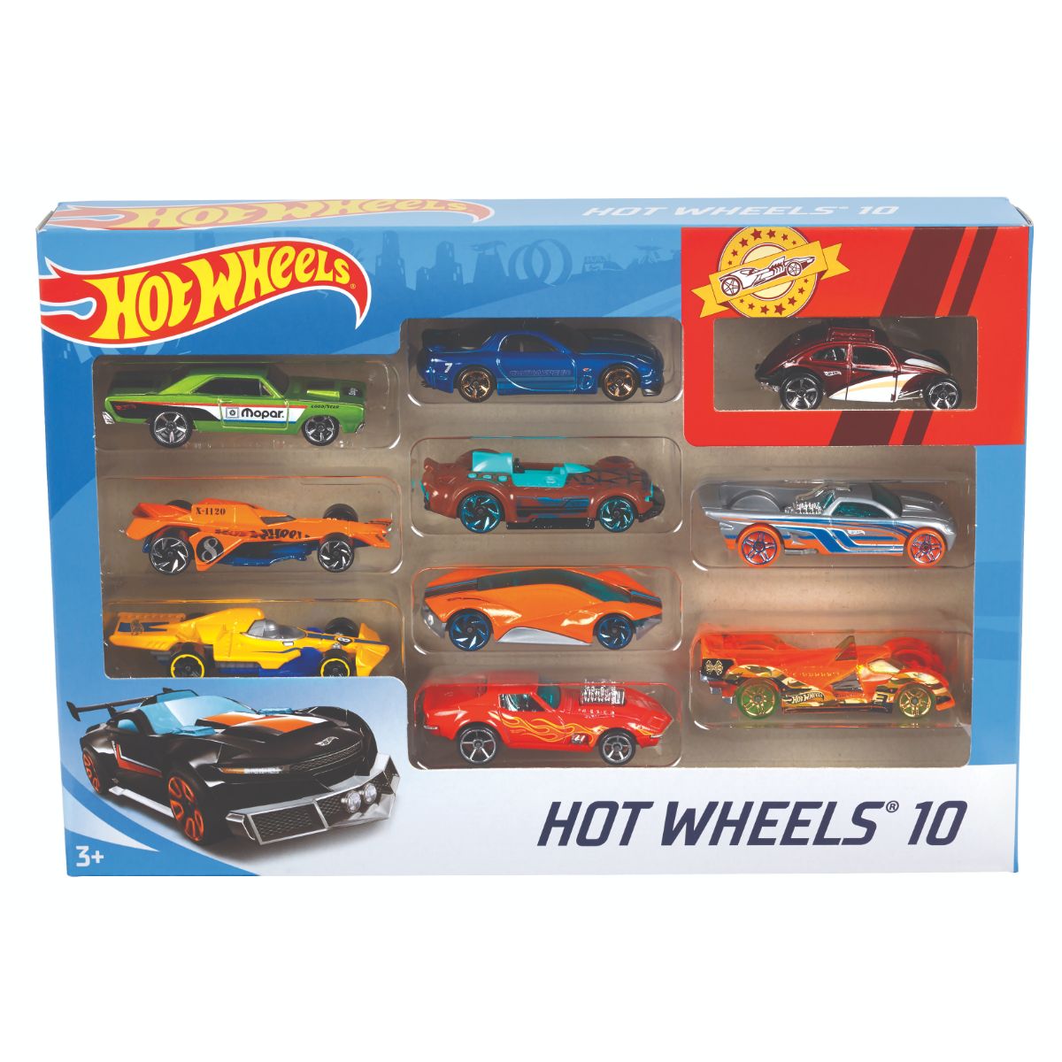 Hot Wheels Vehicles 10 Car Pack Assorted | Toys | Casey's Toys