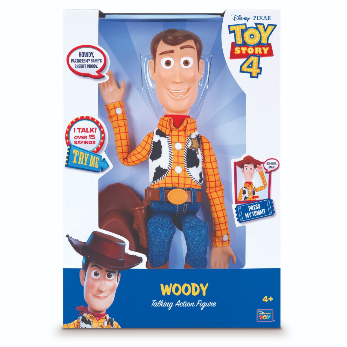 Toy Story Custom Talking Movie Accurate Sheriff Woody Deluxe Caixa De ...