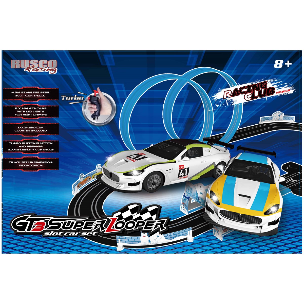 Top racer hot sale slot cars