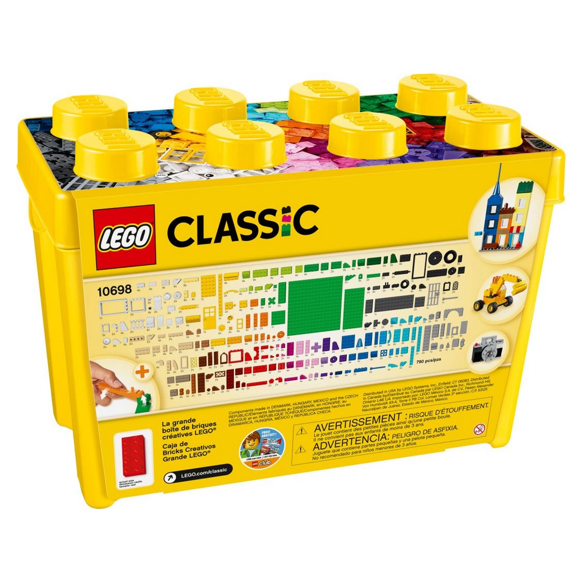 Lego Classic Large Creative Brick Box 790 Toy Brands L Z Casey S Toys