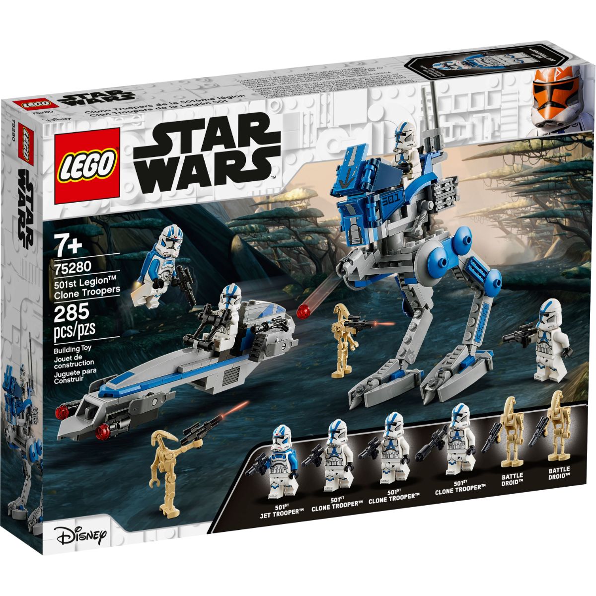 Lego Star Wars 501st Legion Clone Troopers Toy Brands L Z Casey S Toys - star wars clone wars patrol song roblox id