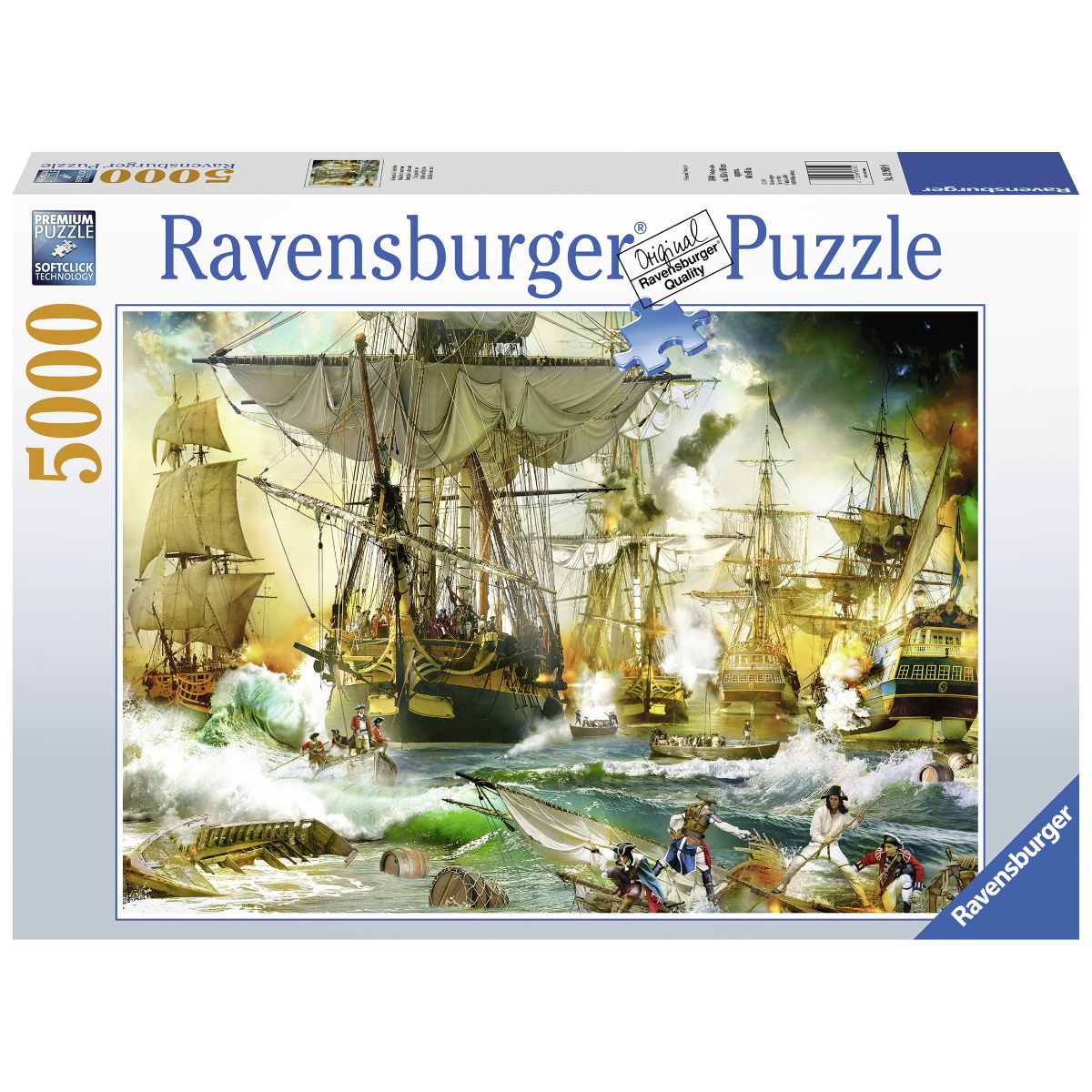 Ravensburger Puzzle 5000 Piece Battle On High Sea Toys Caseys Toys