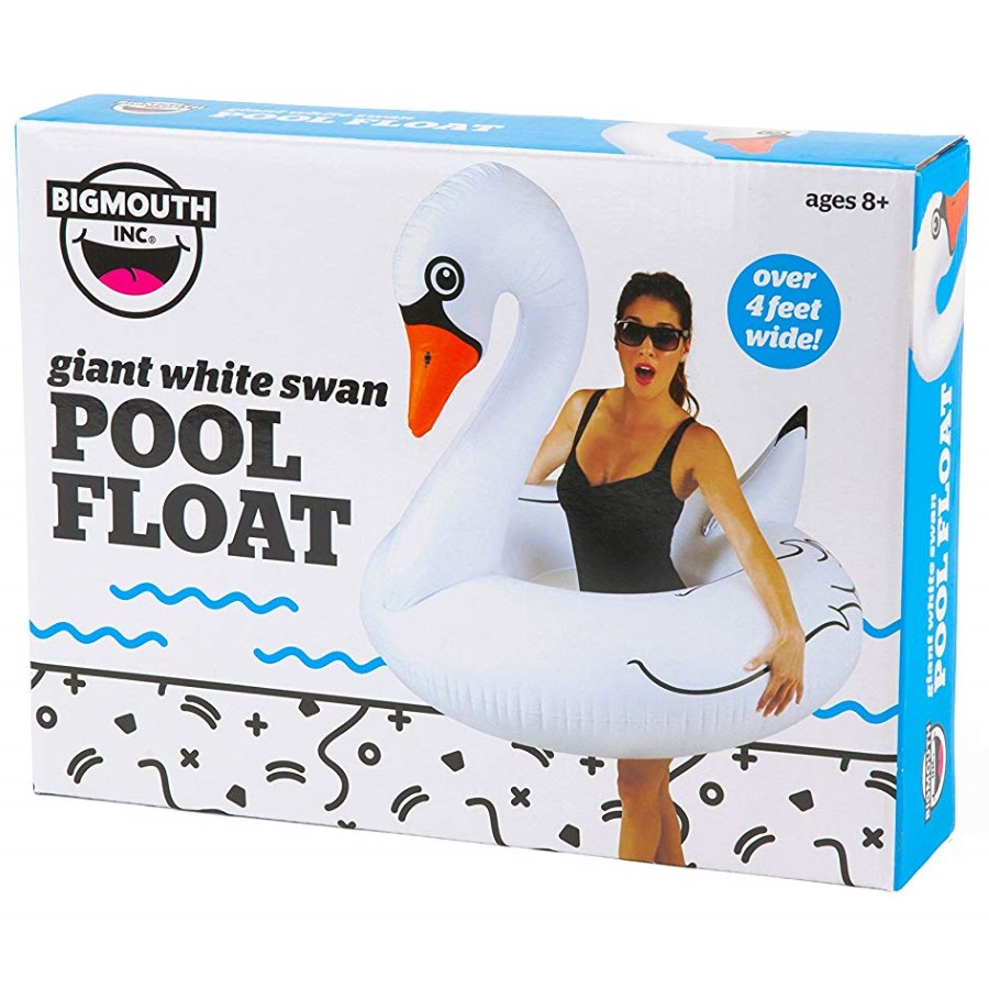 Big Mouth Giant White Swan Pool Float | Toy Brands L-Z | Casey's Toys