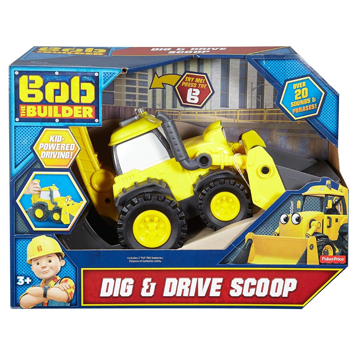 Bob The Builder Dig & Drive Scoop | Toys | Casey's Toys