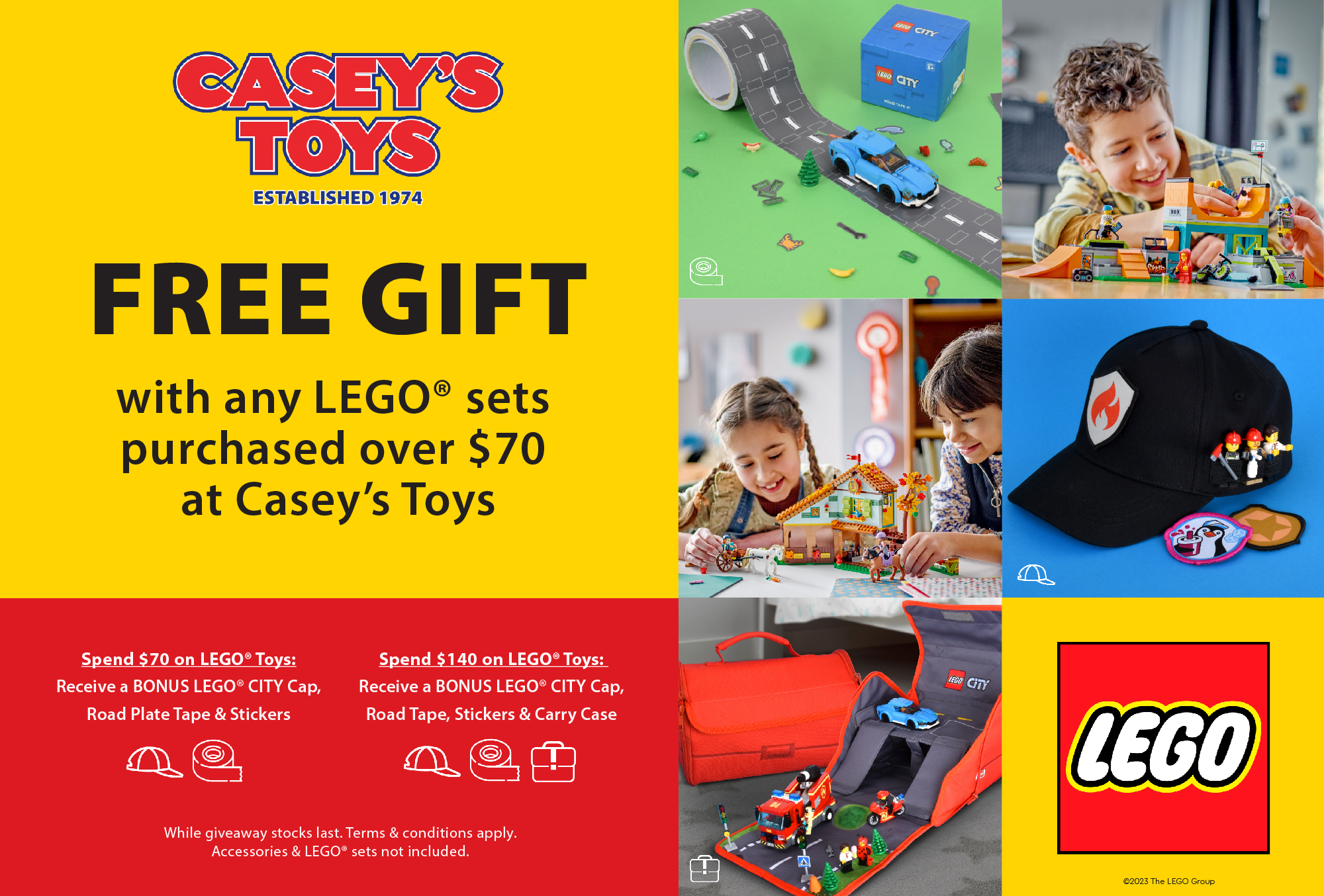 LEGO Gift With Purchase Casey s Toys